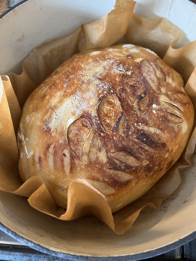 Picture of sourdough bread loaf